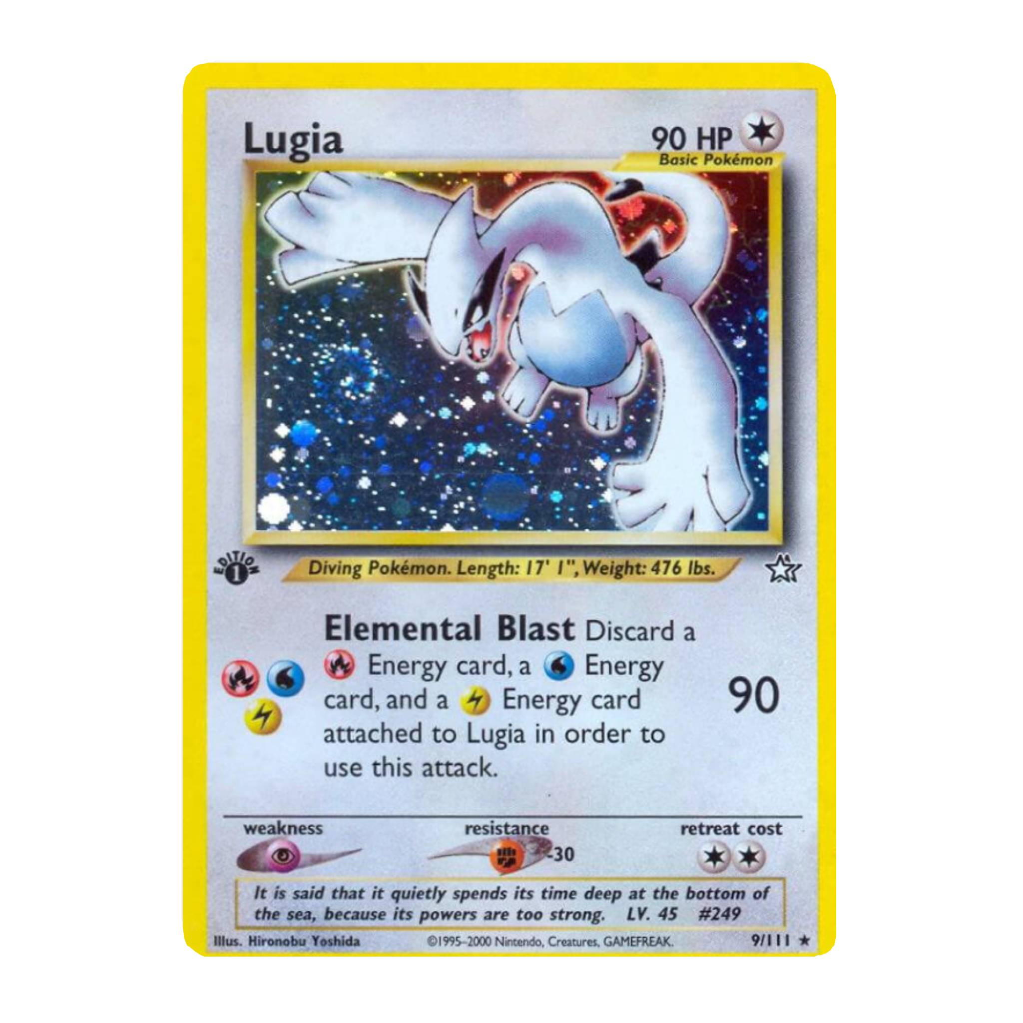 Lugia Neo Genesis 1st Edition PSA 10